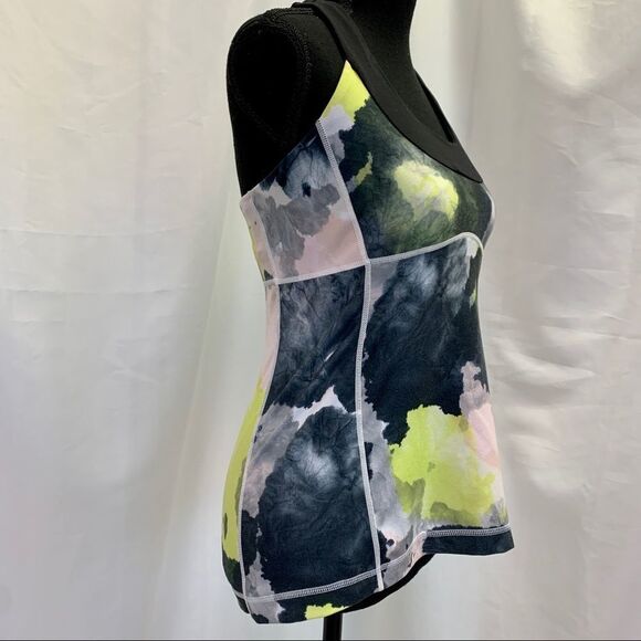 LULULEMON citron tinted canvas tank top size 8 - Picture 4 of 10